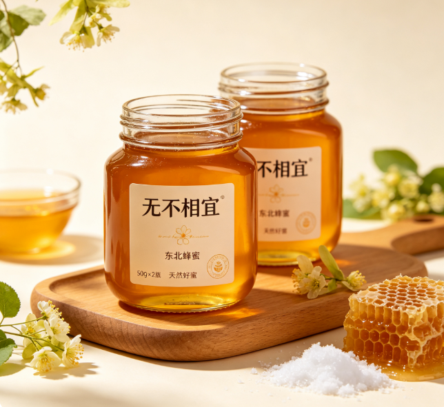 东北蜂蜜 500g*2瓶